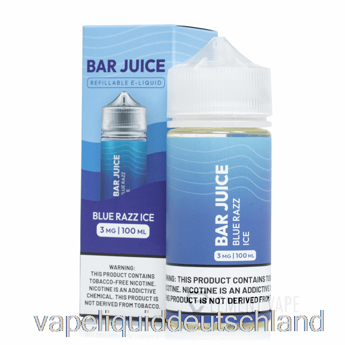 Blue Razz Ice – Barsaft – 100 Ml 3 Mg Vape Deutschland